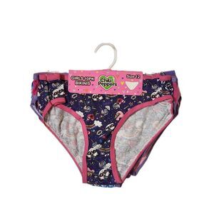 Chili Peppers Girls 10 Pack Bikini Underwear Size 12 NWT